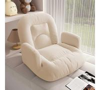Foldable Floor Sofa Bed With Back Support, Convertible Floor Armchair Sofa Seat, Softly Cushioned, Easily Folding For Teens, For Living Room Bedroom Office