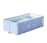 Foldable | Foldable Bath Tub - Shower without Assembly Required | For 0 to 8 Years, Travel, Beach, Outdoor, Soak, Bathroom, Hotel