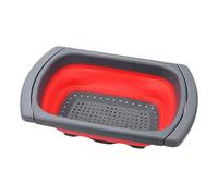 Foldable Food Strainer | Foldable Drainer with Extendable Handles - Over the Sink Drainer Basket, Country House Kitchen Pasta Pasta Cooking