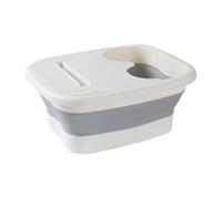 Foldable Foot Bath Basin w/Handle Massaging Tub for Foot Soaking & Pedicure