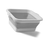 Foldable Foot Bath Basin, Which Enhances The Massage Effect and Helps to Relax Tired Feet, Multipurpose Large Capacity Foot Bath Basin for Home, Travel (Blue) (Gray)
