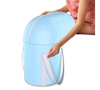 Foldable Foot Bath, Home Basin with Insulation Design and Steam Function, Portable for Travel with Reinforced Folding Structure, Large Capacity with Lid, Raised Design Suitable