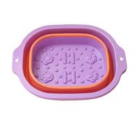 Foldable Foot Bath Pool - 10 L Waterproof Pool, Relaxing Massage | Foldable Pool with Massage Points, Portable Foot Bath During Relaxation Sessions at Home, Travel, Our Lightweight