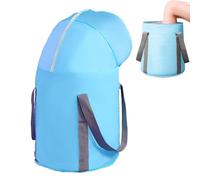 Foldable Foot Bucket - Portable Bathtub with Cover, Spa Basin Well Spa Basin | Multifunctional Pedicure Bucket for Laundry, Camping, Outdoor Travel, Bag for