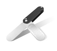 Foldable Foot Files for Hard Skin,3 In 1 Stainless Steel Pedicure Foot Rasp File Callus Remover,Heel Scraper for Cracked Heels,Foot Care Tool for Wet Dry Feet,Soft & Smooth Heels(Black)