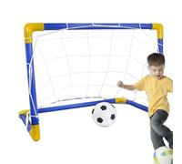 FOLDABLE FOOTBALL GOAL - FOOTBALL NET TRAINING FOOTBALL NET, STRONG MESH CONSTRUCTION, COMPACT STORAGE CARRY BAG | PRACTICAL ON THE PITCH OUT