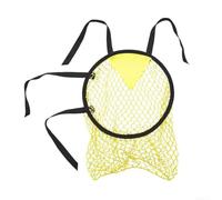 Foldable Football Target Net 45cm Easy Storage | Improves kicking precision, 4 buckle straps, fits door frames, polyester build, compact 45cm size