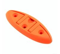 Foldable For Boat Dock Cleat with Screws, Nylon Flip Up Design Suitable for Kayaks, For Boats, and Yacht Use in Marine Environments (Orange)