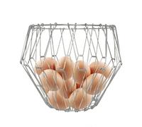 Foldable Fruit Basket - Multipurpose Folding Fruit Bowl | Wire Basket Mash, Transformable Veggie Basket - Multi-Functional Large Capacity Creative Fruit Basket for Interior Decoration