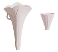 Foldable Funnel, Pack, Collapsible Silicone Kitchen Tool, Wide Mouth Liquid Dispenser with Support Rod, Space Saving Hanging Storage for Oil Wine Powder Transfer(Pink)