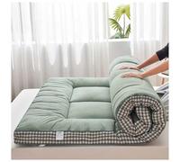 Foldable Futon Mattress, Portable Japanese Tatami Mat, 7cm Thick Easy Storage Floor Mattress for Double and Single Sizes