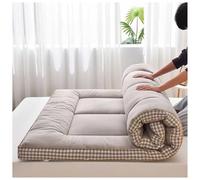 Foldable Futon Mattress, Portable Japanese Tatami Mat, 7cm Thick Easy Storage Floor Mattress for Double and Single Sizes