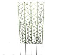 Foldable Garden Trellis, Outdoor Climbing Fence for Plants, 150 x 60 cm Support Wire Frame for Flowers, Tomatoes, Vegetables, Vines & Potted Plants - Durable & Adjustable