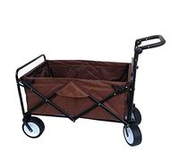 Foldable Garden Wagon Cart - Portable Beach Trolley, Outdoor Camping Push-Pull Hand Truck, Lightweight Folding Utility Cart for Easy Transport and Handling