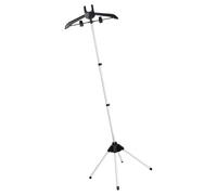 Foldable Garment Steamer Stand Adjustable Steamer Rack with Two Clips for Suit Shirt Overcoat Vest, Steamers Hanger Stand Handheld Garment for Clothes
