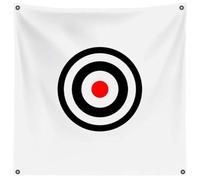 Foldable Golf Chipping Net Game Set for Indoor Outdoor Practice | Canvas Target Cloth, Three Mesh Holes and Corner Loops, with Pegs Balls Storage Bag