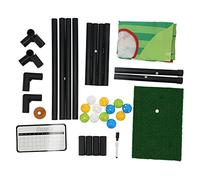 Foldable Golf Practice Cutting Net Golf Swing Training Target Mat with Scoreboard Portable Golfing Hitting Chipping Net for Beginners Adults Kids Indoor Outdoor Use Oxford Cloth