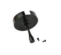 Foldable GPS Antenna Stand Base for RC Quadcopter - Compatible with APM, Naza, Pixhawk 6M 7M, M8N, F450, S500, QAV250 - Durable Metal Mount for FPV Drone Parts(Black tamper-proof)