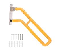 Foldable Grab Bar for Toilet Safe, U-Sd Wall-Mounted il, ir Rail for Elderly, Includes Mounting Hardware, 75cm (2.5ft) ir Safe Grab Bar