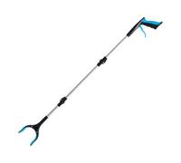 Foldable Grabber Reacher Tool,42.9”Extra Long Gripper Reacher Grabber Tool with 360° Rotating Magnetic Claw,Ergonomic Pick Up Stick for Seniors,Women,Trash,Garden, Surgery Recovery Must Have (Blue)