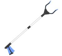 Foldable Grapple Garbage Tongs Blue Grapple Arm Extra Long