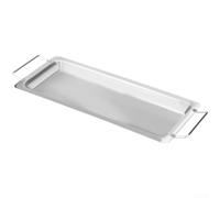 Foldable Grill Rack for Chicken Legs Wings and Veggies Made of Rust Resistant Stainless Steel with Non Slip Grooves (C)