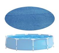 Foldable Ground Pool Mat, 6 ft/8ft Swimming Pool Mats for Under Pool, Waterproof Paddling Pool Protector Cloth for Indoor & Outdoor Use, Blue