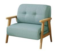 Foldable Guest Bed Sofa Chair 3-in-1 with Armrest, 5-Posit Adjustable Backrest, Removable & Washable Sper Chair for Bedroom & Living Room (Green)