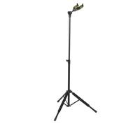 Foldable Guitar Tripod Stand with Gravity Auto Lock Adjustable Height for Various Guitars Ukulele