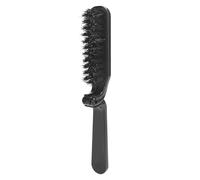Foldable Hair Brush Bristles Beard Brush Shaving Tool Mustache Brushes Shaving Father Husband Friend Mans Hair Styling Comb Beard Hairdressing Foldable Pocket