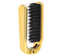 Foldable Hair Brush Bristles Beard Brush Shaving Tool Mustache Brushes Shaving Father Husband Friend Mans Hair Styling Comb Beard Hairdressing Foldable Pocket