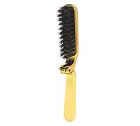 Foldable Hair Brush Bristles Beard Brush Shaving Tool Mustache Brushes Shaving Father Husband Friend Mans Hair Styling Comb Beard Hairdressing Foldable Pocket