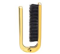 Foldable Hair Brush Bristles Beard Shaving Tool Mustache Brushes Father Husband Friend Man Beard Styling Comb Foldable Pocket