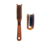 Foldable Hair Brush, Foldable Bristle Brush | Bristle Hair Brush | Anti-Static Massage Hair Reviewer, Portable Hairstyle Brush, Travel Travel