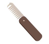 Foldable Hair Comb - 2 in 1 Compact Hairdressing Comb With Fine and Wide Teeth | Anti-Static Hairdressing Tool For Men And Women, Portable Beard Comb Moustache Grooming Quo