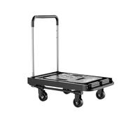 Foldable Hand Trucks with Wheels Lightweight Portable Trolleys Collapsible Cart for Easy Transport Compact Handheld Moving Cart Perfect for Express Delivery and Storage