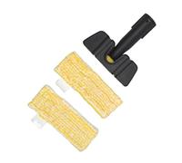 Foldable Handheld Nozzle and Absorbent Microfiber Cloths for Multiple Surfaces Cleaning Steamer Cleaners Accessory Foldable Handheld Nozzle for Steamer Cleaner