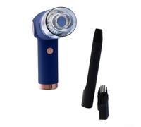 Foldable Handheld Vacuum Cleaner Cordless with Strong Suction for Car Home Pet Hair - Portable for mini for hoover 34.5cm(Blue)