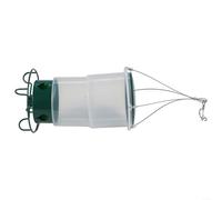 Foldable Hanging Bird Feeder with Squirrel Proof Protection Removable Top Lid for Quick Refilling for Attracting Birds in Garden Backyard