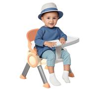 Foldable High Chair- Feeding Chaair, Baby Seat with Backrest | Non-Slip Baby Eating, Home Small Stool Low, Multifunctional Children Study Seat, Lightweight Game Stool for Camping LawnBeach