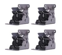 Foldable Hinge Bracket 4pcs - Furniture Hinges for Table Legs, DIY Home Improvement, Space Saving Hardware, Adjustable Support for Builders and Homeowners