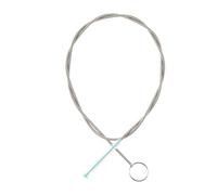 Foldable Hydration Bladder Cleaning Cleaner Flexible Brush for Reservoir Water Bladder Rust-Proof Stainless Steel 98cm (Blue)