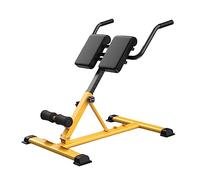 Foldable Hyperextension Roman Chair for Home Gym - Heavy Duty Back Extension Bench Exercise Equipment for Lower Back, Flanks, and Abs - 150kg Load Capacity