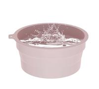 Foldable Ice Bath Bowl, Quick Cooling Foldable Silicone Wash Basin with Built-in ICES Tray, Portable Skin Care Bowl, Face Ice Bath Bowls for Soothe Skin, Reduce Puffiness, Traveling