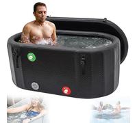 Foldable Ice Bath Tub for Athletes, Compatible with Water Cooler, Ideal for Cryotherapy and Recovery, Suitable for Indoor & Outdoor Use