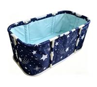 Foldable Inflatable Bath Tub for Adults Portable Bath Soaking Bathtub | 6 Layer Thermal Insulation Soaking Bath, Hot Ice Bath for Home SPA Recovery, Easy Drain & Store Indoor Outdoor