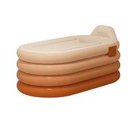 Foldable Inflatable Bathtub, Portable Inflatable Bathtub, Portable PVC Full Body Steam Ice Bath with Foot Pump, Inflatable Bathtub, Lightweight Folding Bath Tub for Relaxing in