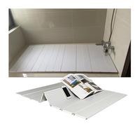 Foldable Insulating Bath Cover Multi-Function Dustproof Tray Luxury Spa Bathtub Lid Heat Retention Bath Shield Premium Bath Tray for Ultimate Relaxation