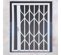 Foldable Interior Security Bars for Sliding Windows - Durable Burglar Guard for Home and Commercial Use