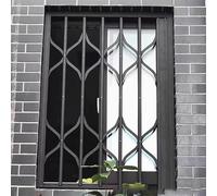 Foldable Interior Security Bars for Sliding Windows - Durable Burglar Guard for Home and Commercial Use